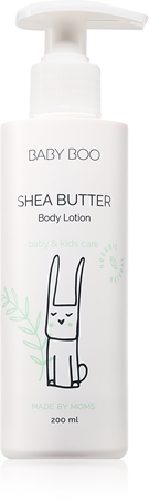 Baby BooSHEA BUTTER Body Lotion latte corpo naturale per bambini con burro di karité 200 ml