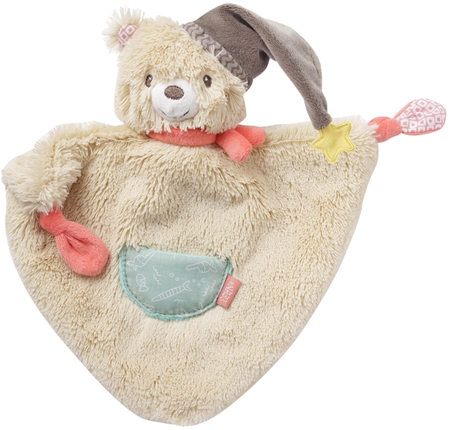 BABY FEHNComforter Bruno Teddy Bear doudou per la nanna 1 pz