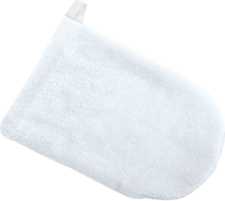 BabymatexBamboo guanto di spugna White 22x15 cm