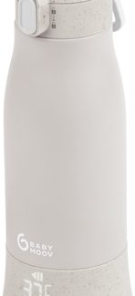 BabymoovMoov & Feed Mineral Beige biberon riscaldante 1 pz