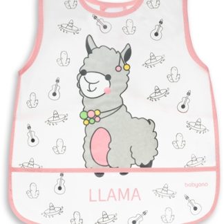 BabyOnoBe Active Baby Explorer bavaglino Llama 12 m+ 30x35 cm