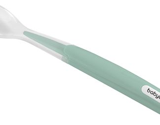 BabyOnoBe Active Soft Spoon cucchiaino Mint 6 m+ 1 pz