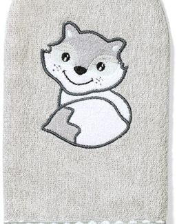 BabyOnoFacecloth Bamboo guanto di spugna Grey 1 pz