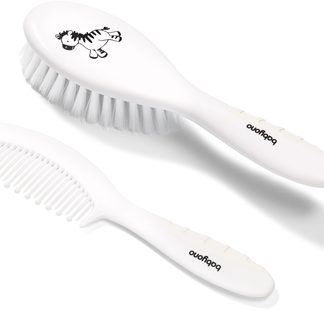 BabyOnoHair Brush spazzola per capelli White 2 pz