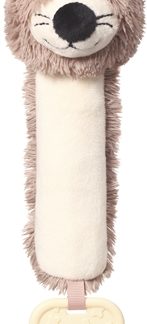 BabyOnoSqueaky Toy with Teether giocattolo con fischietto con dentaruolo Otter Maggie 1 pz