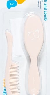 BabyOnoTake Care Hairbrush and Comb IV spazzola per capelli per bambini Pink 2 pz