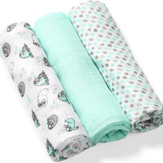 BabyOnoTake Care Natural Diapers pannolini in tessuto 70 x 70 cm Mint 3 pz