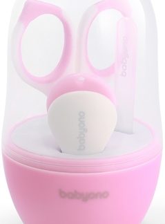 BabyOnoTake Care Set per manicure per bambini Pink