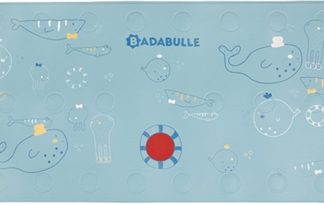 BadabulleExtra Large Bath Mat tappetino antiscivolo con sensore termico 91x40 cm