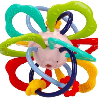 Bam-BamSensory Ball dentaruolo con sonaglio 6m+ 1 pz