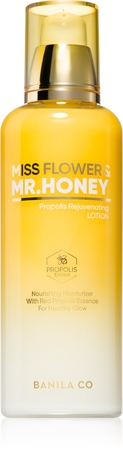 Banila Co.Miss Flower & Mr. Honey Propolis Rejuvenating latte illuminante e idratante per ringiovanire la pelle150 ml