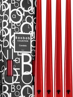 Baobab CollectionCandela Red candela 4 pz