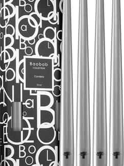 Baobab CollectionCandela Silver candela 4 pz