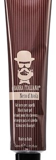 Barba ItalianaNero d'Avola gel nero per capelli e barba grigi 120 ml