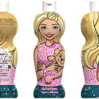 Barbie2in1 gel doccia delicato e shampoo per bambini 400 ml