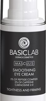 BasicLabDermocosmetics Masculis Crema contorno occhi rassodante effetto lifting per uomo 15 ml
