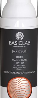 BasicLabDermocosmetics Masculis crema giorno leggera per uomo SPF 30 50 ml