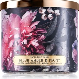 Bath & Body WorksBlush Amber Peony candela profumata 411 g