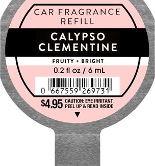 Bath & Body WorksCalypso Clementine deodorante per auto ricarica 6 ml