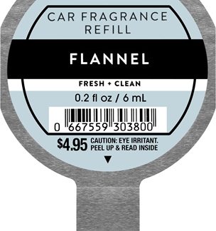 Bath & Body WorksFlannel deodorante per auto ricarica 6 ml