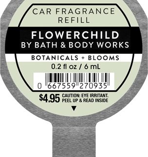 Bath & Body WorksFlowerchild deodorante per auto ricarica 6 ml
