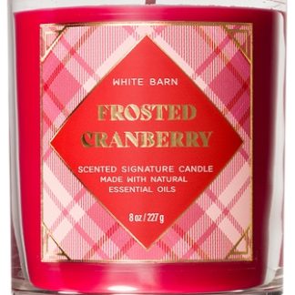 Bath & Body WorksFrosted Cranberry candela profumata 227 g