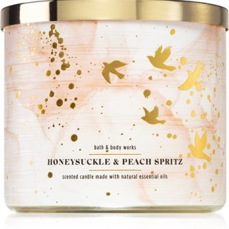 Bath & Body WorksHoneysuckle & Peach Spritz candela profumata 411 g