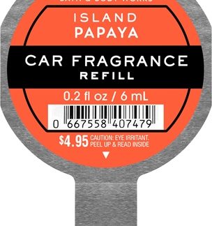 Bath & Body WorksIsland Papaya deodorante per auto ricarica 6 ml