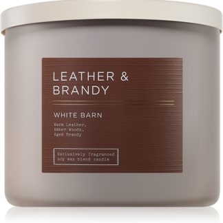 Bath & Body WorksLeather & Brandy candela profumata 411 g