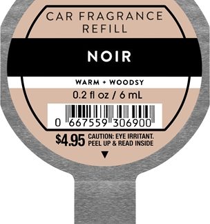 Bath & Body WorksNoir deodorante per auto ricarica 6 ml