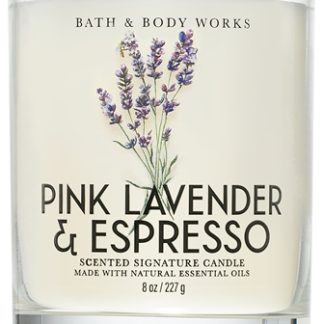 Bath & Body WorksPink Lavender & Espresso candela profumata 227 g