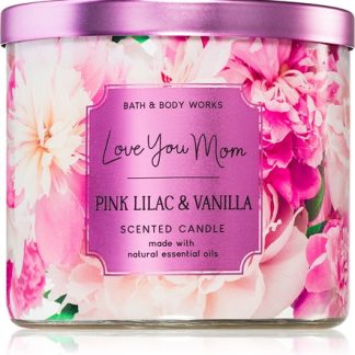 Bath & Body WorksPink Llilac & Vanilla candela profumata 411 g