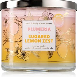 Bath & Body WorksPlumeria & Sugared Lemon Zest candela profumata 411 g