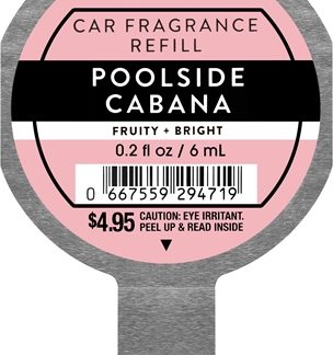 Bath & Body WorksPoolside Cabana deodorante per auto ricarica 6 ml