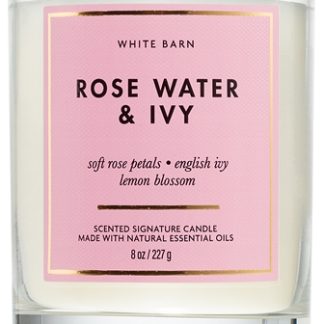 Bath & Body WorksRose Water & Ivy candela profumata 227 g