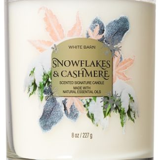 Bath & Body WorksSnowflakes & Cashmere candela profumata 227 g