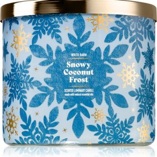 Bath & Body WorksSnowy Coconut Frost candela profumata 411 g