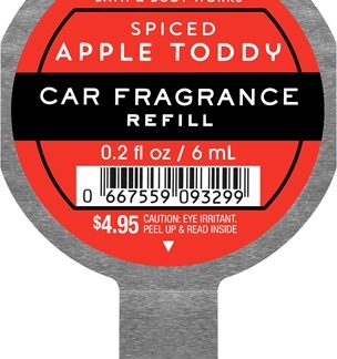 Bath & Body WorksSpiced Apple Toddy deodorante per auto ricarica 6 ml