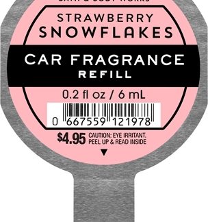 Bath & Body WorksStrawberry Snowflakes deodorante per auto ricarica 6 ml