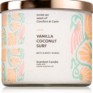 Bath & Body WorksVanilla Coconut Surf candela profumata 411 g