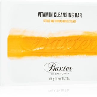 Baxter of CaliforniaVitamin Cleansing Bar Citrus and Herbal-Musk sapone liquido nutriente 198 g