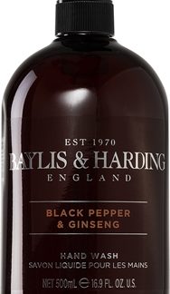 Baylis & HardingBlack Pepper & Ginseng sapone liquido per le mani 500 ml