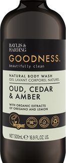Baylis & HardingGoodness Oud, Cedar & Amber gel doccia 500 ml