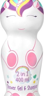 Be a UnicornShampoo & Shower Gel gel doccia e shampoo 2 in 1 per bambini 400 ml