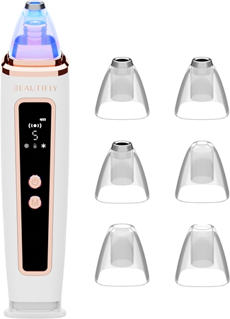 BeautiflyB-Derma Ice sistema di pulizia del viso sottovuoto per la terapia del caldo e del freddo1 pz