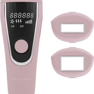 BeautiflyB-Lumi Blush epilatore laser a luce pulsata + 2 testine di ricambio 1 pz