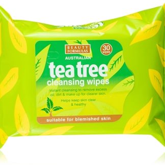 Beauty FormulasTea Tree salviette micellari struccanti25 pz