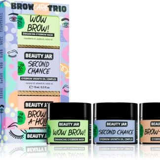 Beauty JarBrow Care Trio confezione regalo per sopracciglia