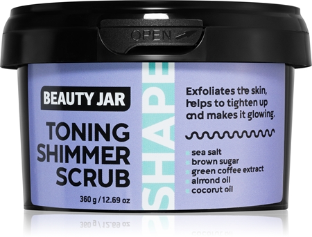 Beauty JarShape scrub rassodante corpo con sale marino 360 g