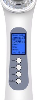 BeautyRelax4v1 piastra per capelli a ultrasuoni per il viso 1 pz